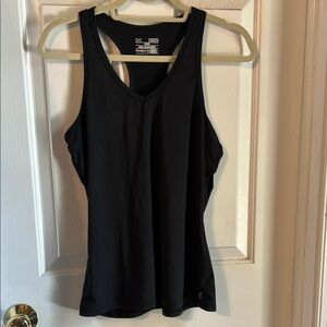 Under Armour Black Fitted Sleeveless Tank Top